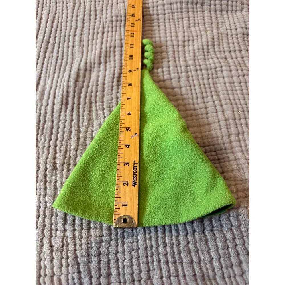 Green Felt Pixie Elf Hat Baby Boy 12 Months